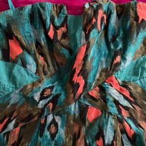 Anthropologie Girls from Savoy printed dress